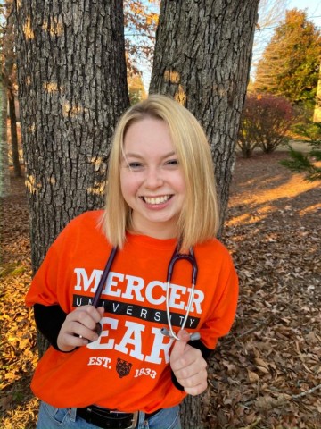 Nash, NEUR '21, is set to begin classes at Mercer University to be a Physician Assistant. Nash, NEUR '21, is set to begin classes at Mercer University to be a Physician Assistant.