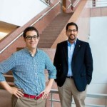Georgia Tech researchers in lobby