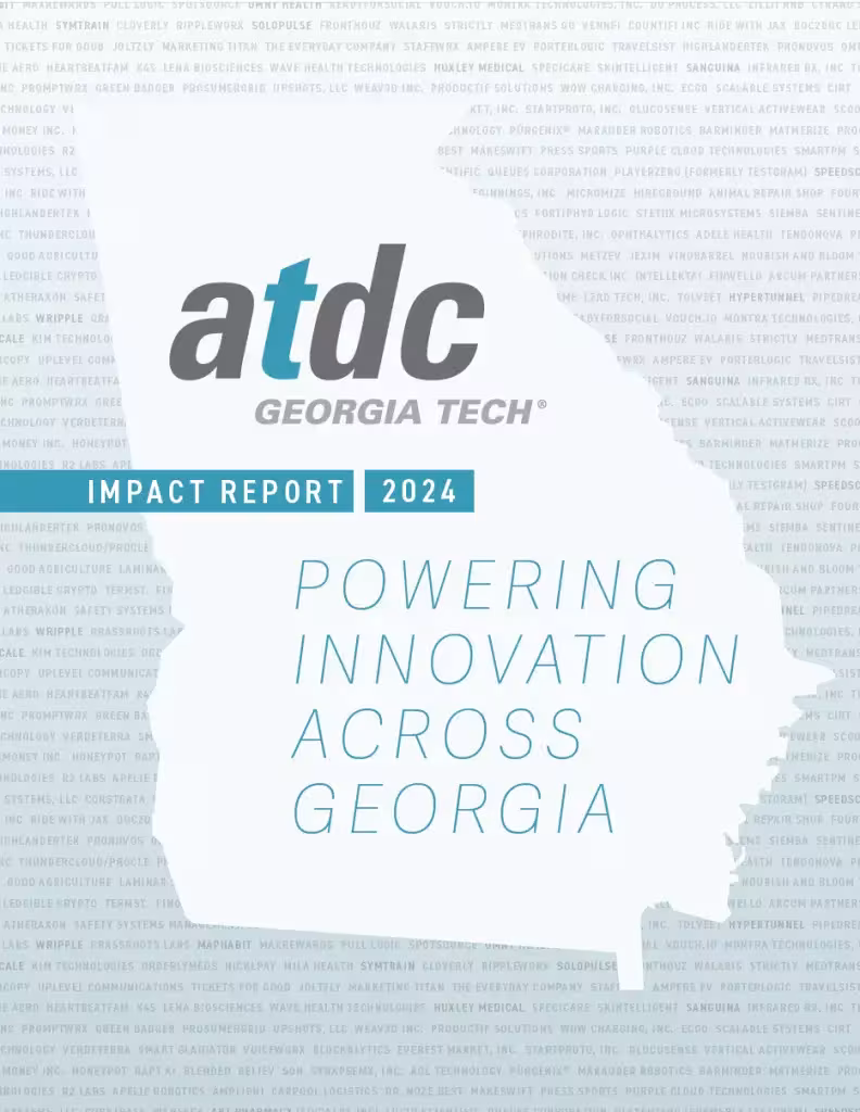 ATDC Impact Report 2024 cover